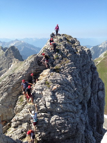 Karwendelklettersteig 16