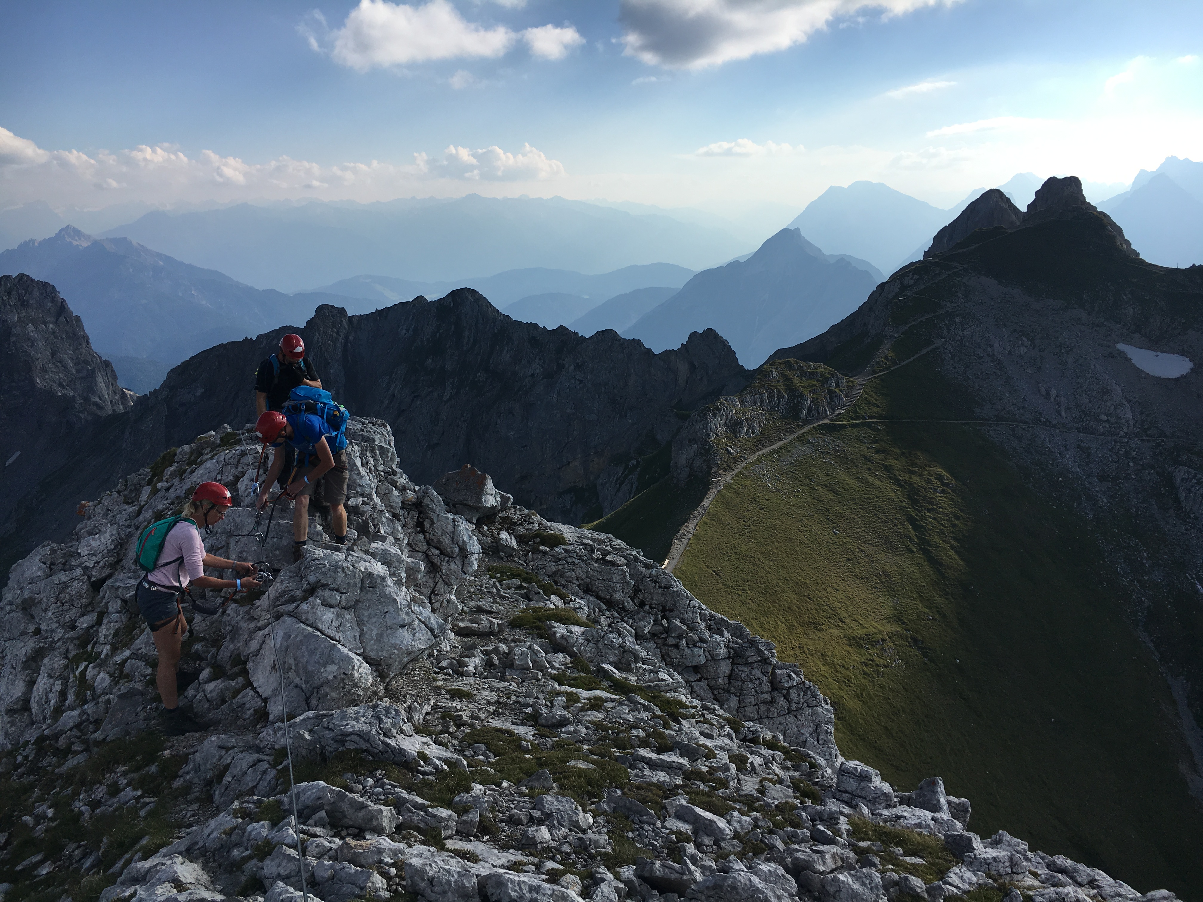 Mittenwalder Klettersteig - Hhenweg